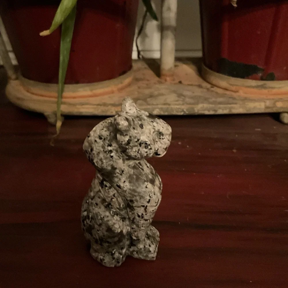 Jasper Cougar Gemstone Crystal
